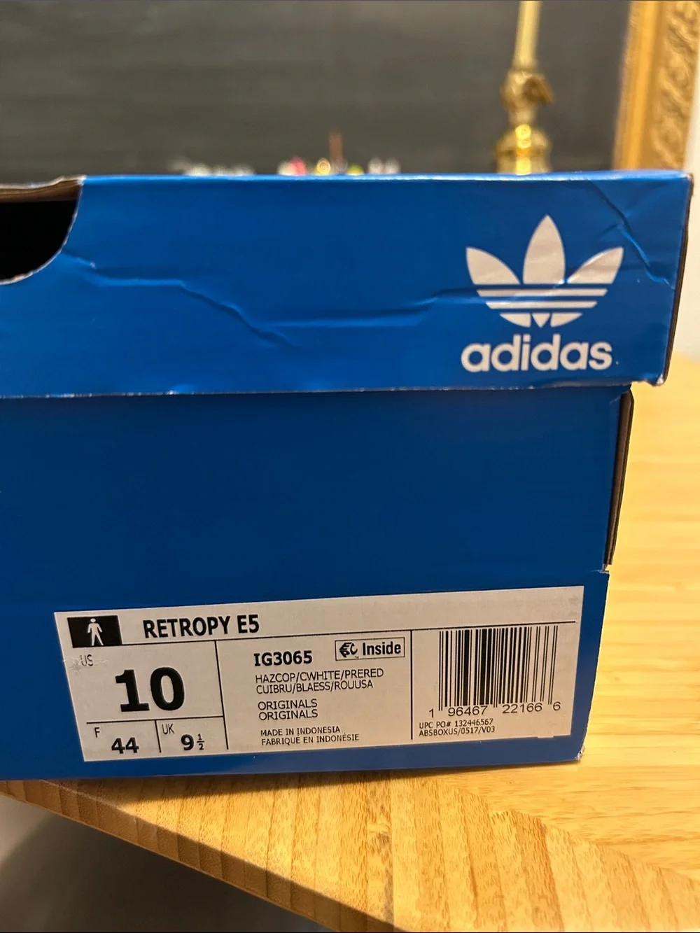 adidas Retropy E5 shoes Coral and Red Suede Retro Runner Sneakers